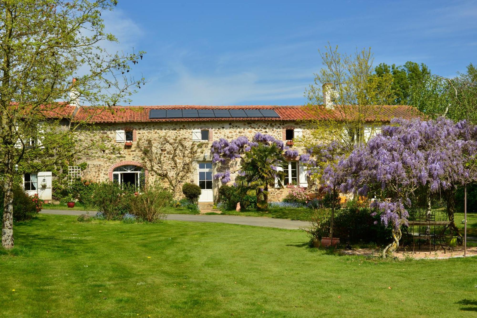 La Frapperie Bed and Breakfast La Pommeraie-sur-Sèvre Eksteriør billede